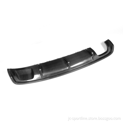 Carbon Fiber Rear Diffuser for Audi A3 8V 4-Door Sedan 2014-2016 Fit Base Model
